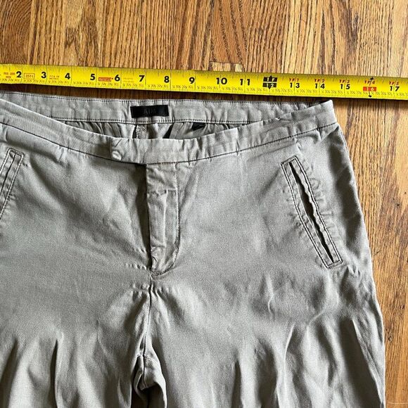 ATM Anthony Thomas Melillo Gray Cotton Slim Stretch Pants Women's Size 28 - Picture 5 of 8